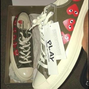 cdg converse poshmark